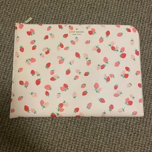 kate spade strawberry laptop case!
